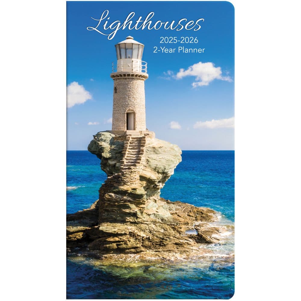 Lightouses 2 Year 2025 Pocket Planner