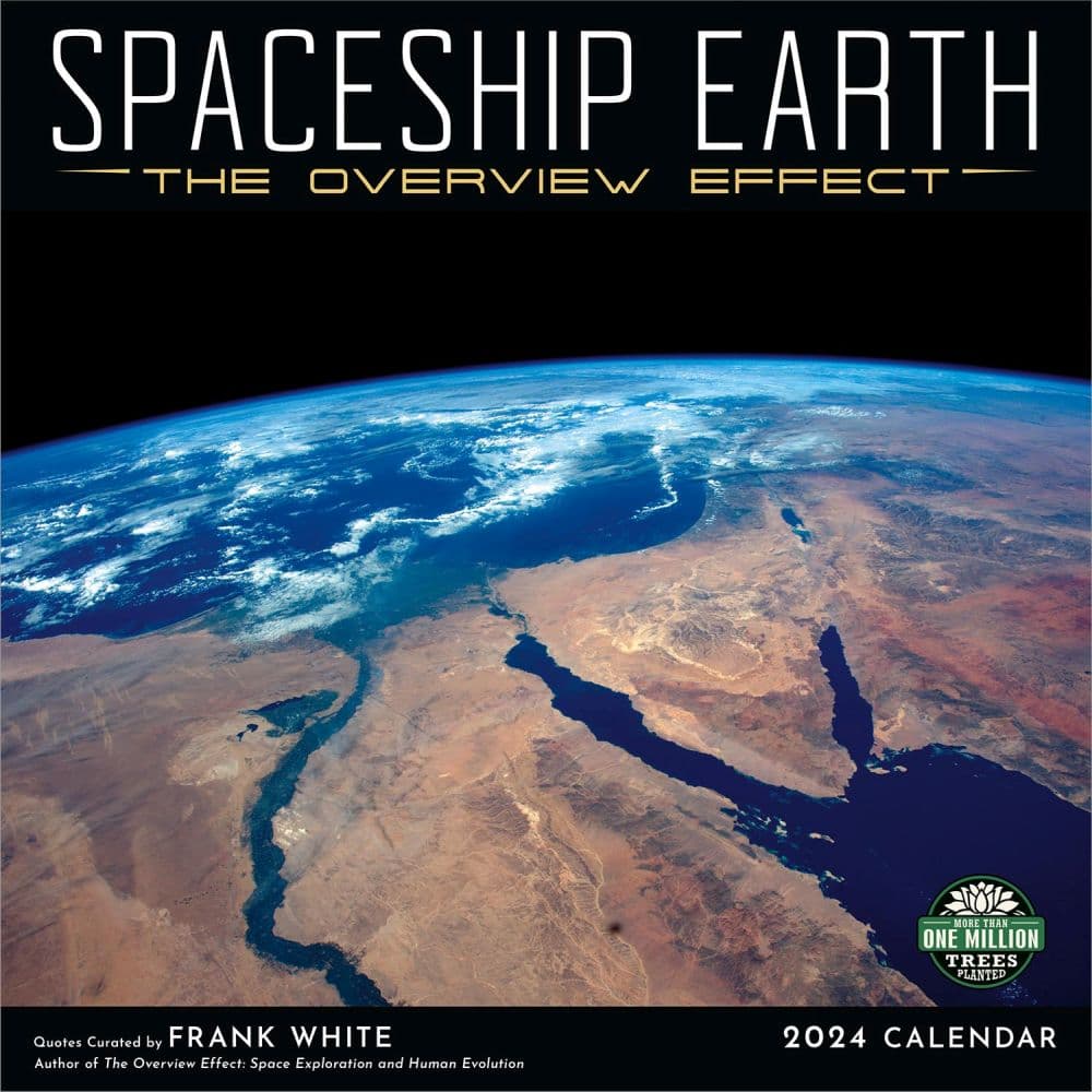 Spaceship Earth 2024 Wall Calendar