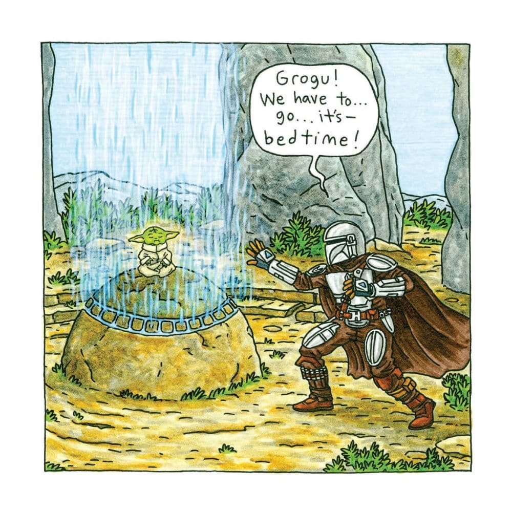 Mandalorian &amp; Child 2026 Wall Calendar Eighth Alternate Image