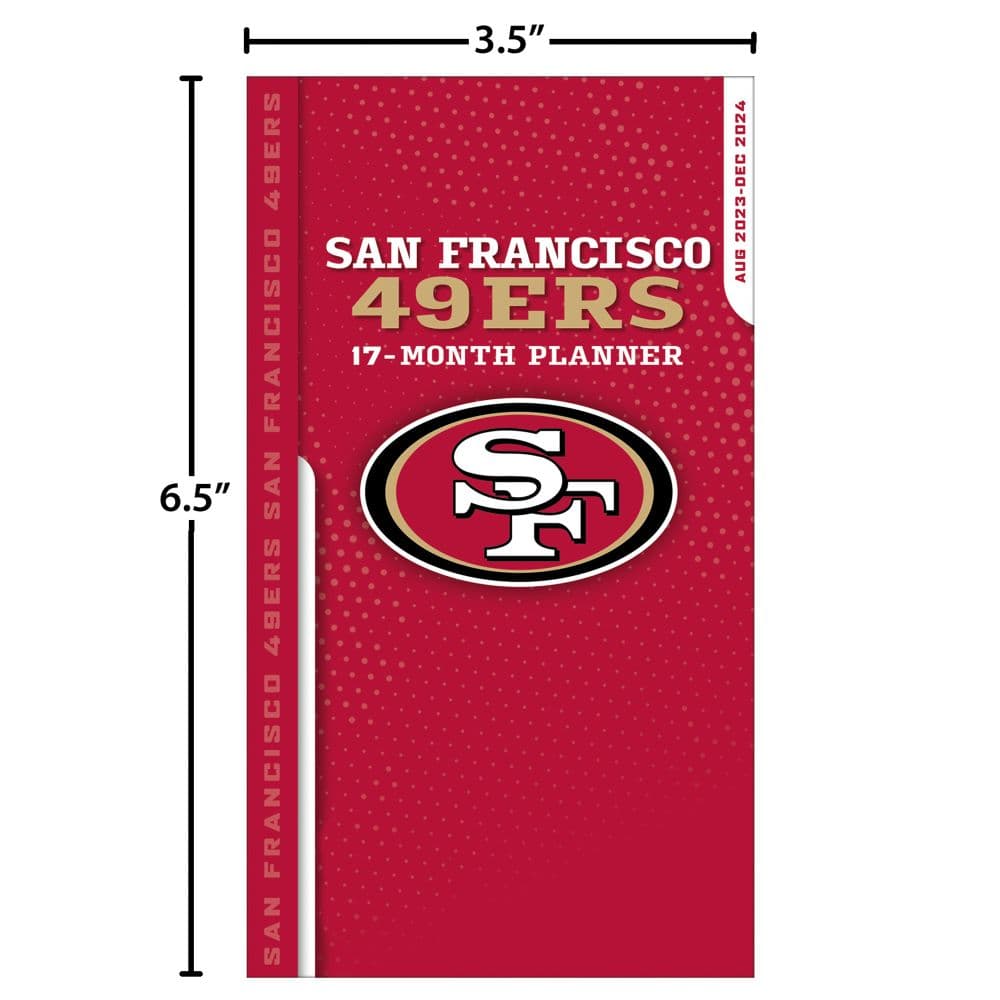 NFL San Francisco 49ers 17 Month Pocket Planner Fifth Alternate Image width=&quot;1000&quot; height=&quot;1000&quot;