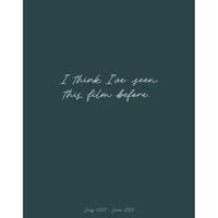 image Seen Film Academic 2026 Monthly Planner Main Image