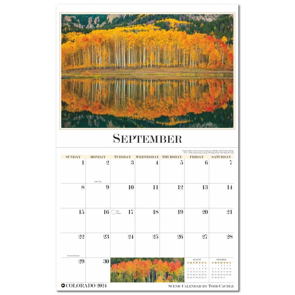Colorado Caudle 2024 Wall Calendar Alt2