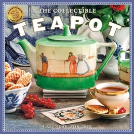 The Collectible Teapot and Tea 2025 Wall Calendar