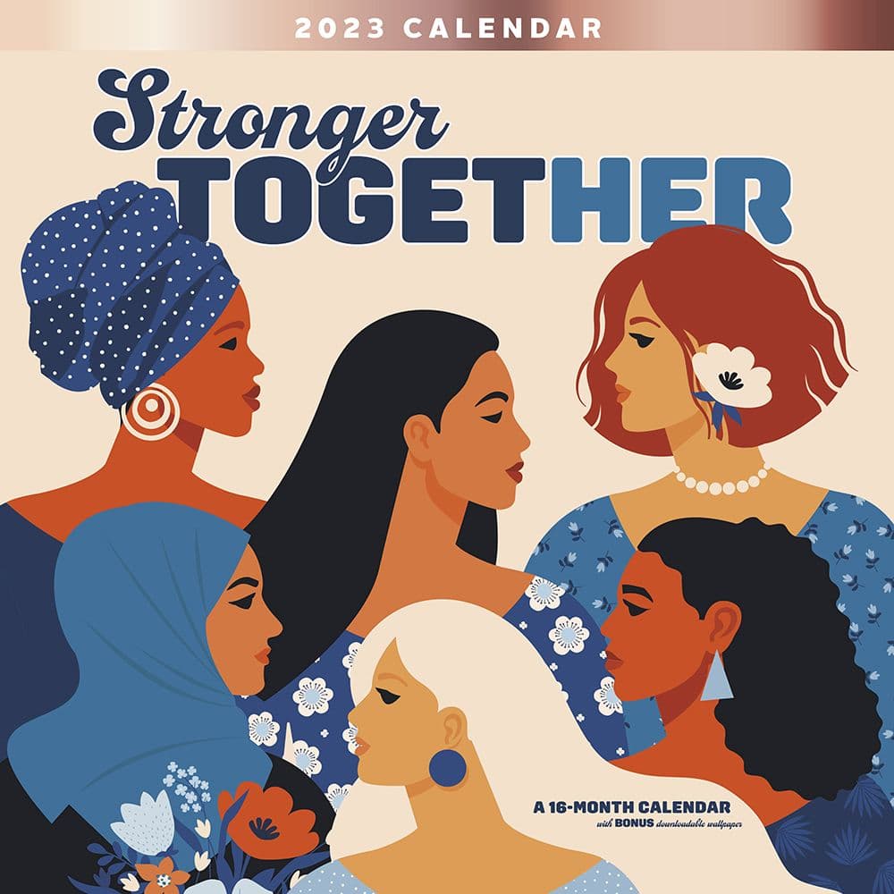 ACCO Brands Stronger TogetHER 2023 Wall Calendar