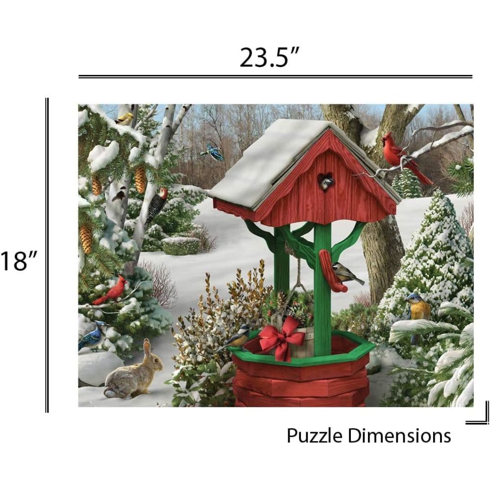 Winters Wish 500 Piece Puzzle Third Alternate Image