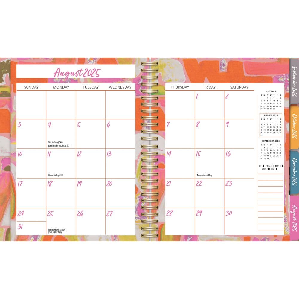 Abstract Expressions 2026 Agenda Planner_ALT1