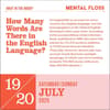 image Word Nerd 2025 Desk Calendar Fourth Alternate Image