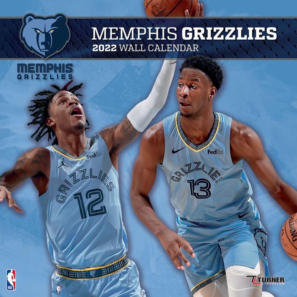 Memphis Grizzlies 2022 calendars