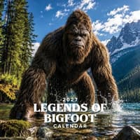 image Legends of Bigfoot 2027 Wall Calendar Main Product Image