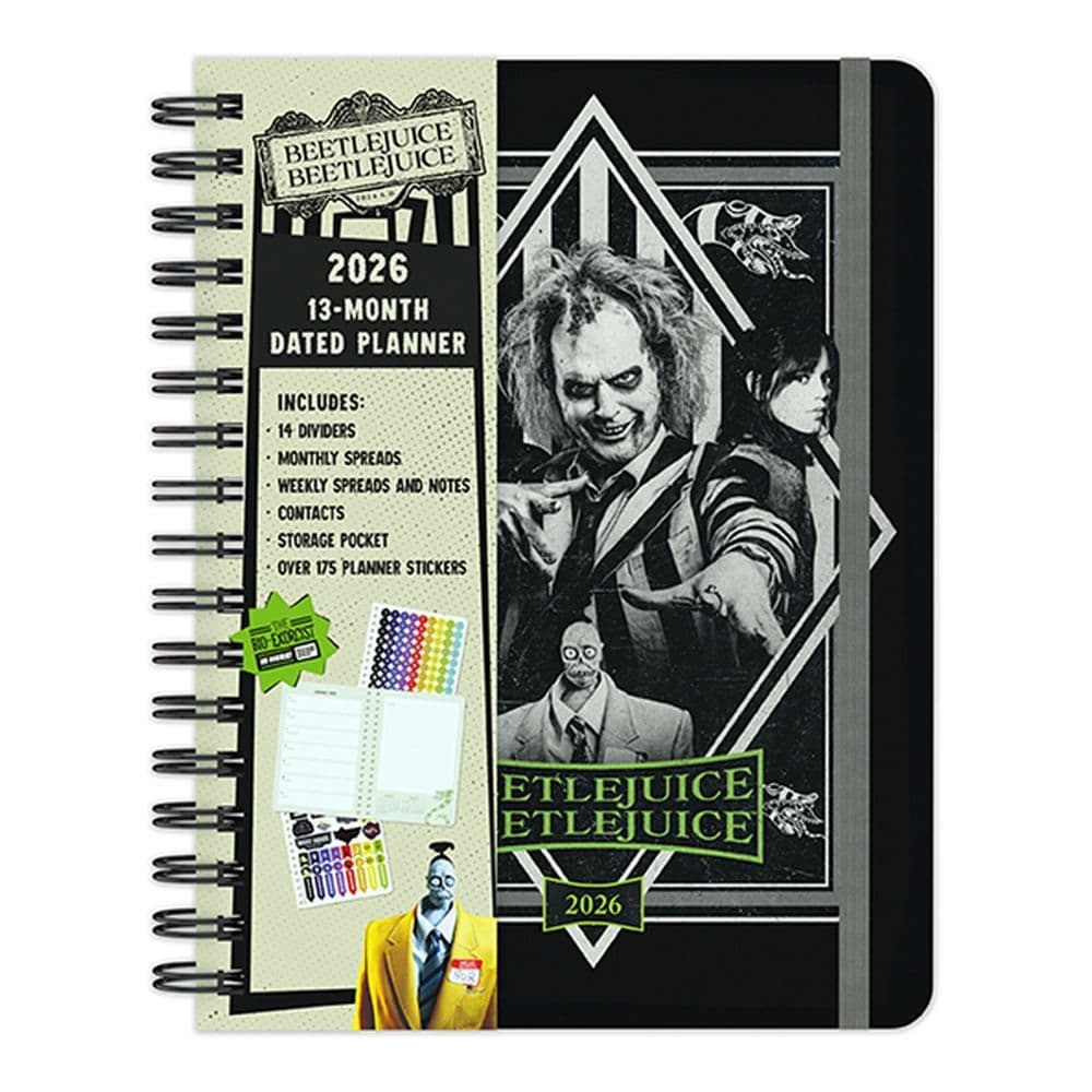 Beetlejuice Beetlejuice 2026 Planner Main Product Image