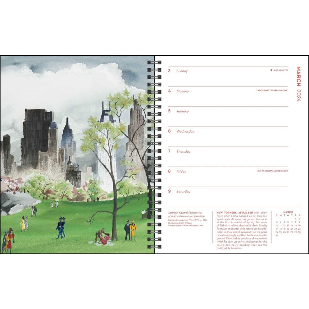 New York In Art Metropolitan Museum 2024 Engagement Planner Calendars Com   37dfd6f1 8180 4716 A473 E3e284c84ef4