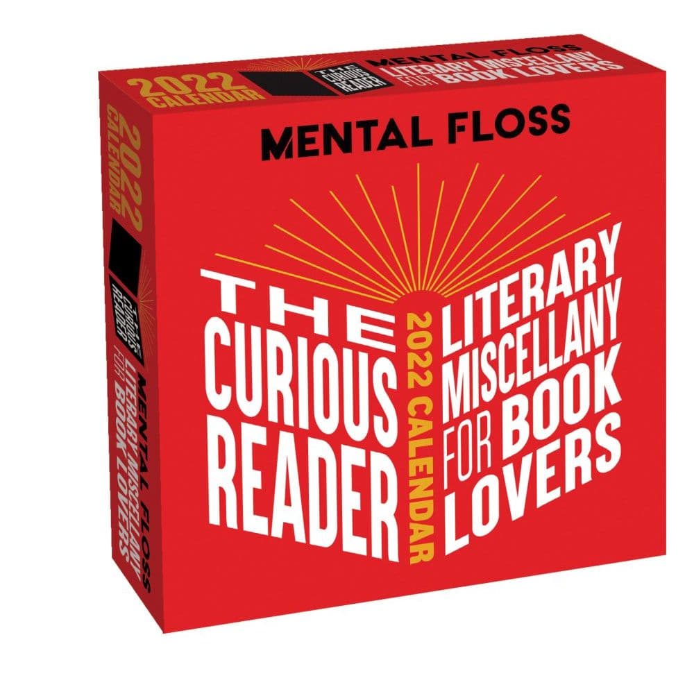 Curious Reader Book Lovers 2022 Day-to-Day Calendar