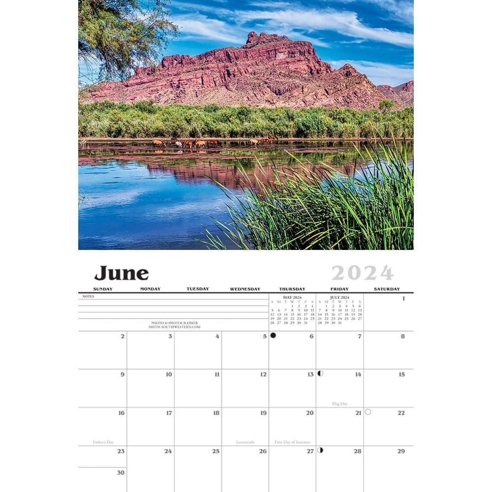 Arizona 2024 Wall Calendar