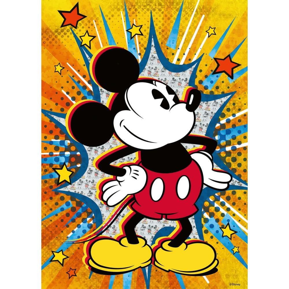 Retro Mickey 1000 Piece Puzzle First Alternate Image