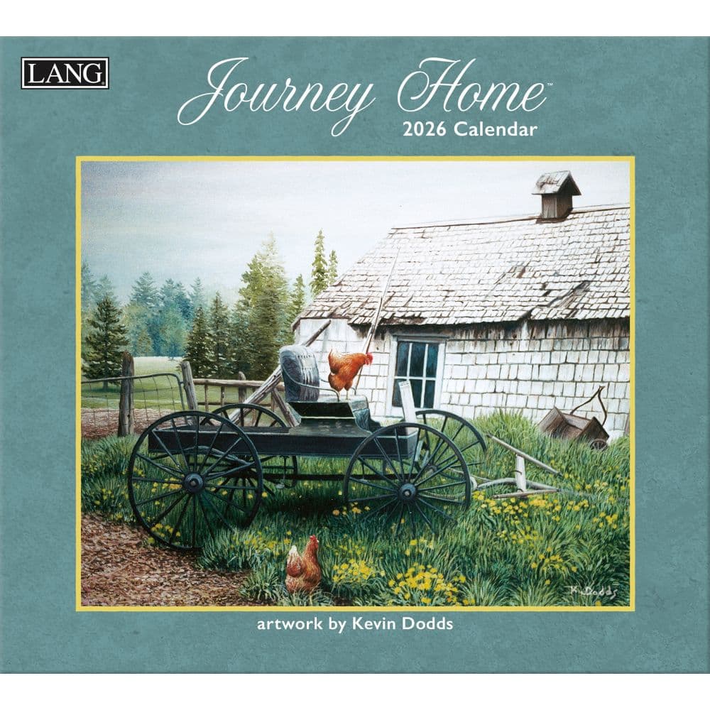 Journey Home 2026 Wall Calendar by Kevin Dodds Main Image