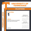 image COL Tennessee Volunteers 2024 Desk Calendar Second Alternate Image width=&quot;1000&quot; height=&quot;1000&quot;