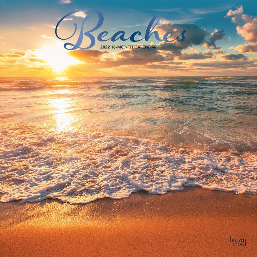 Beaches 2022 Wall Calendar - Calendars.com