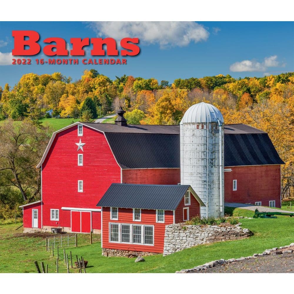 Barns Deluxe 2022 Wall Calendar