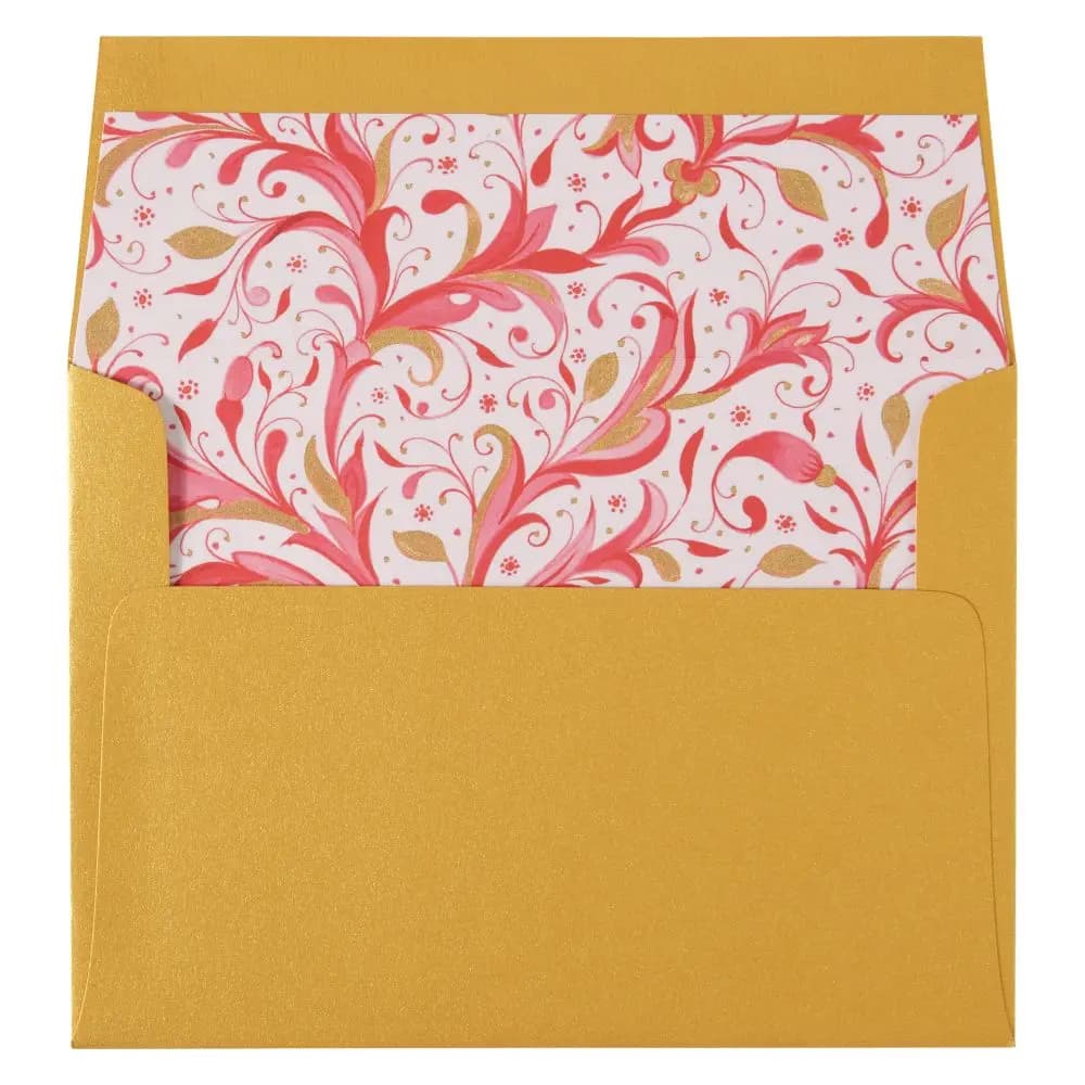Ornate Hummingbird Mother&#39;s Day Card envelope

