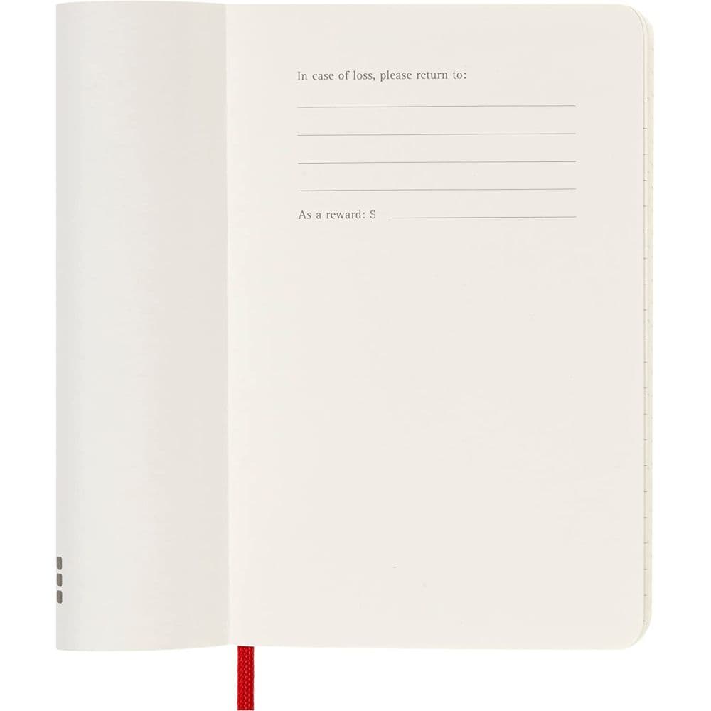 Moleskine Pocket Red Weekly 2024 Planner