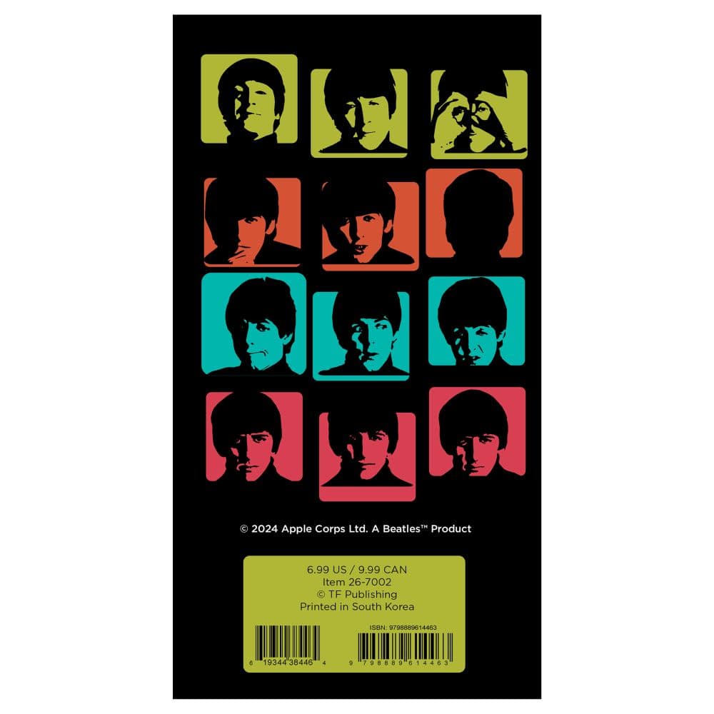 Beatles 2026 Monthly Pocket Planner Eighth Alternate Image