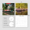 image Canal Boats 2026 Wall Calendar Fourth Alternate Image