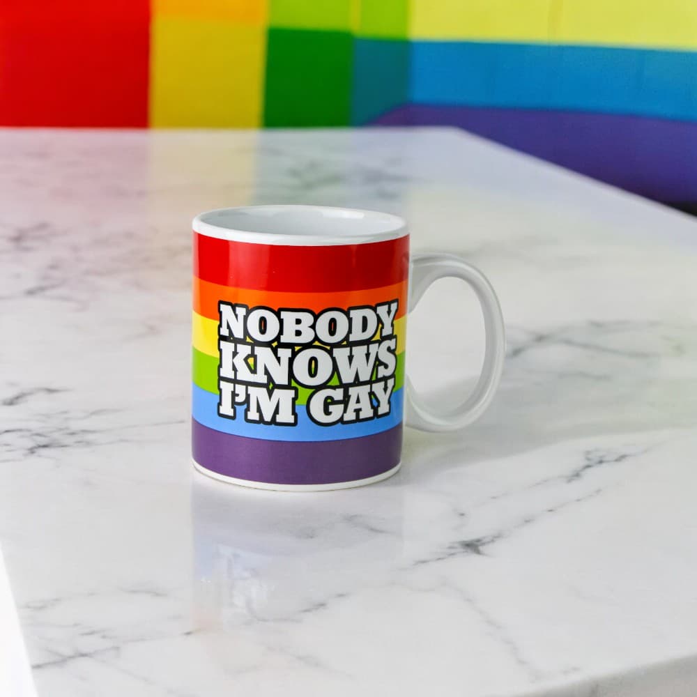 Nobody Knows 16 Ounce Mug Third Alternate Image