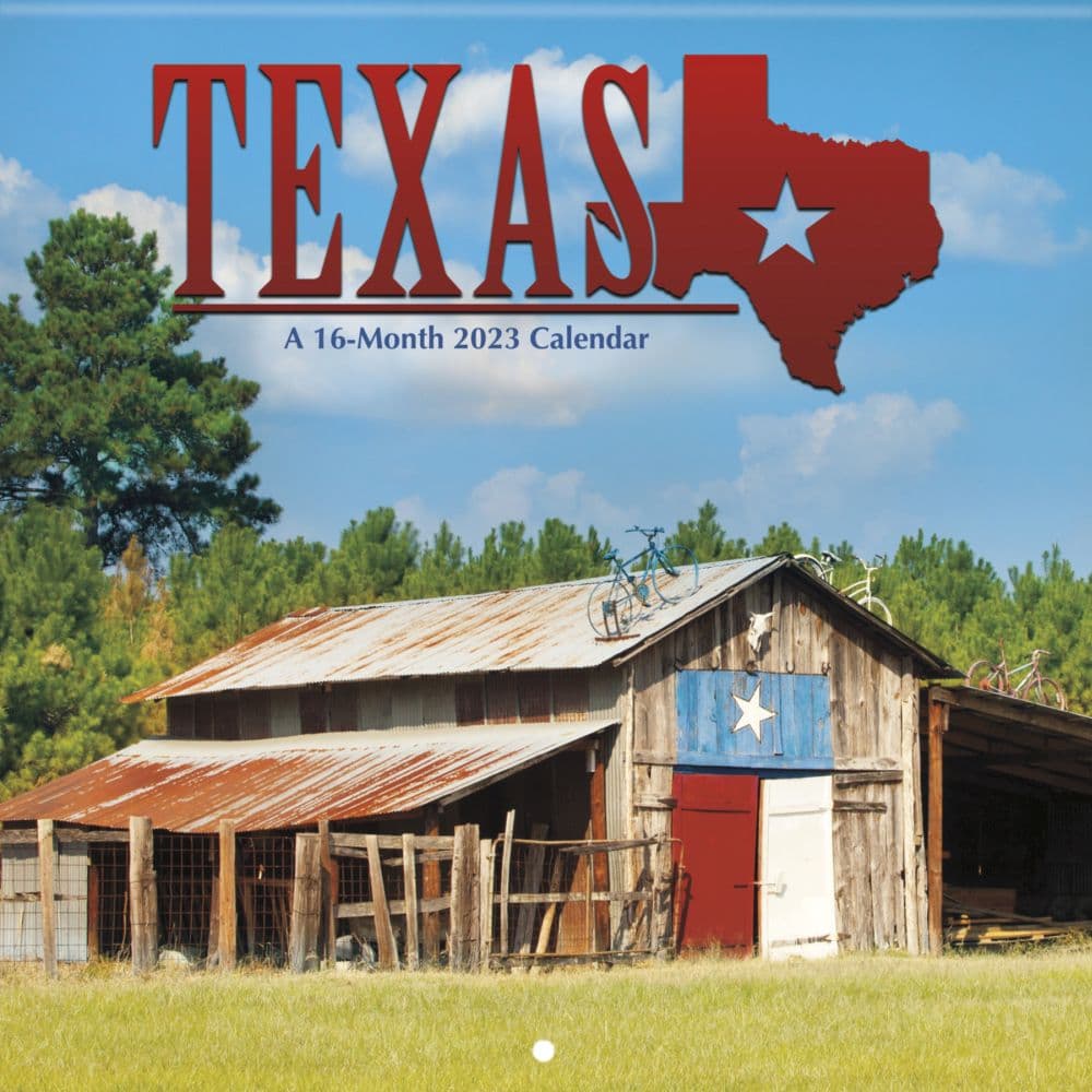 Trends International Texas 2023 Wall Calendar