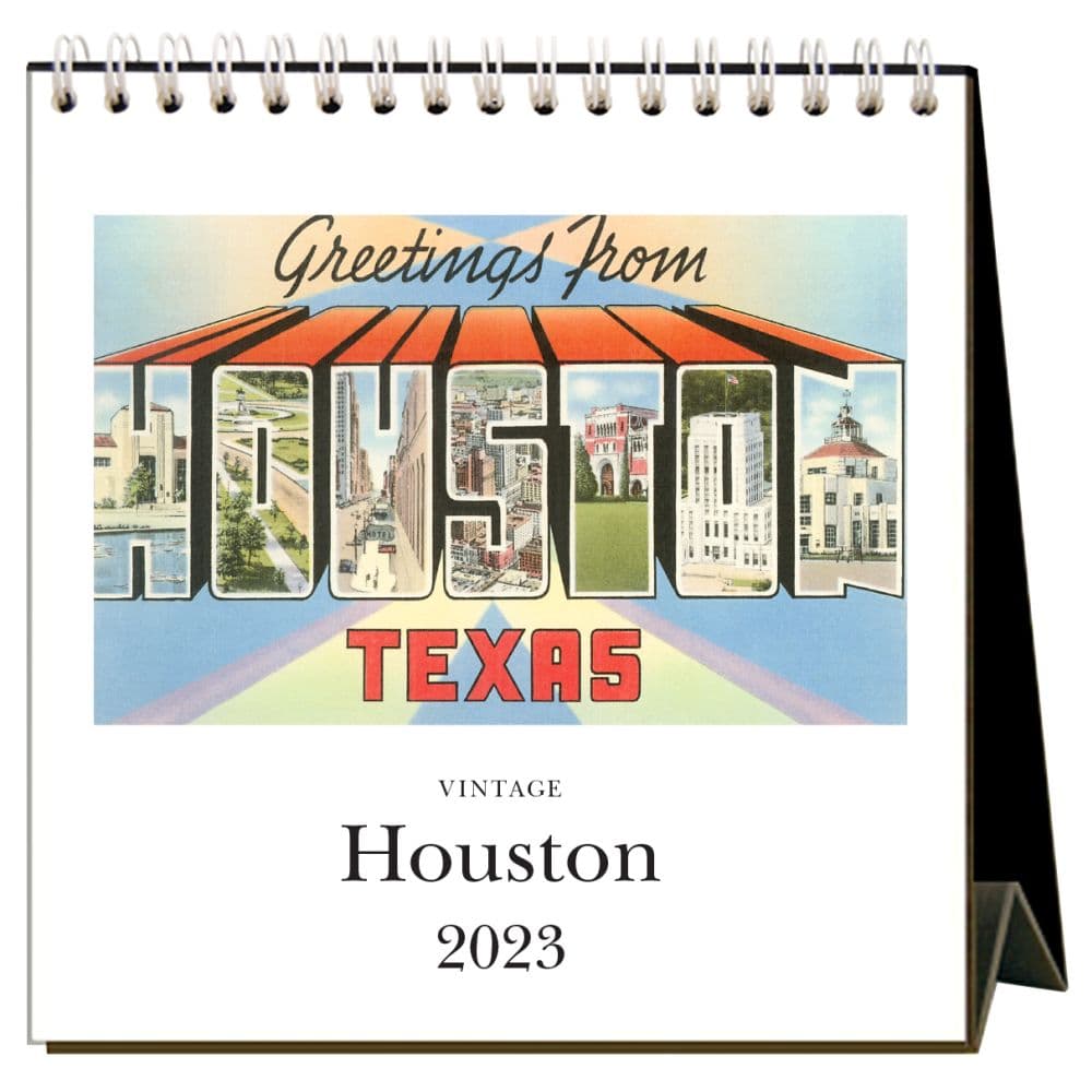Found Image Press Houston 2023 Desk Calendar