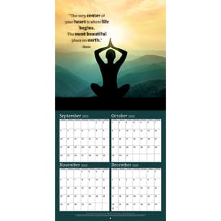 Trends International 2024 Zen Mini Wall Calendar 