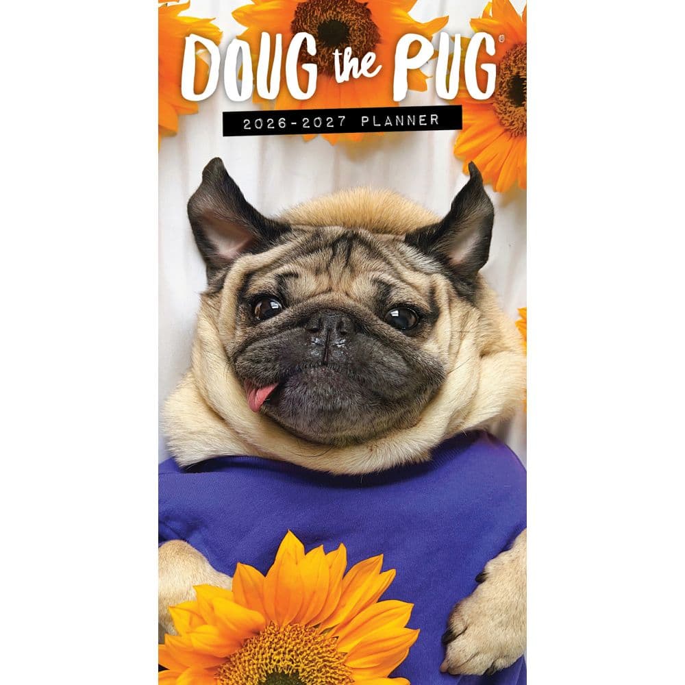 Doug the Pug Monthly 2026 Pocket Planner Main Image