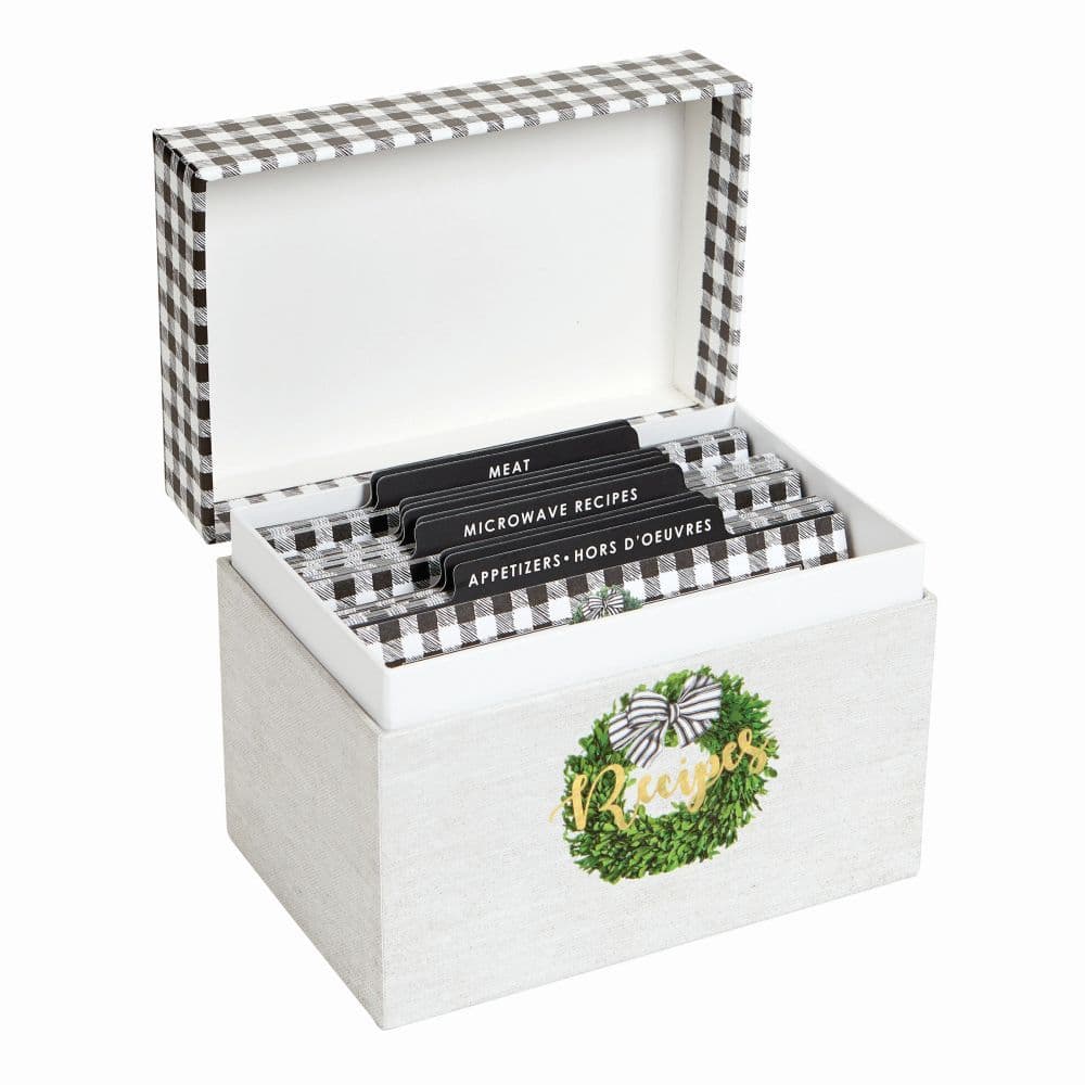 Gather Recipe File Box Main Image