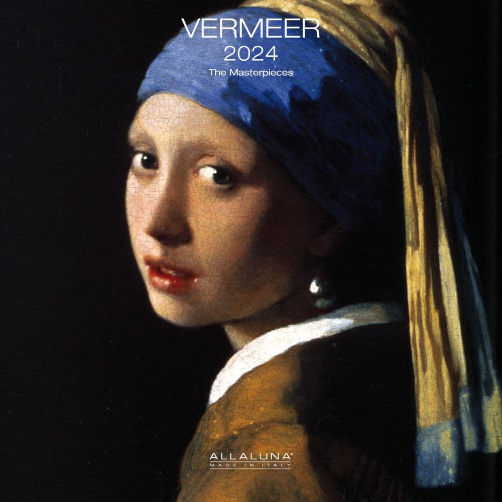 Vermeer 2024 Wall Calendar Main Product Image width=&quot;1000&quot; height=&quot;1000&quot;