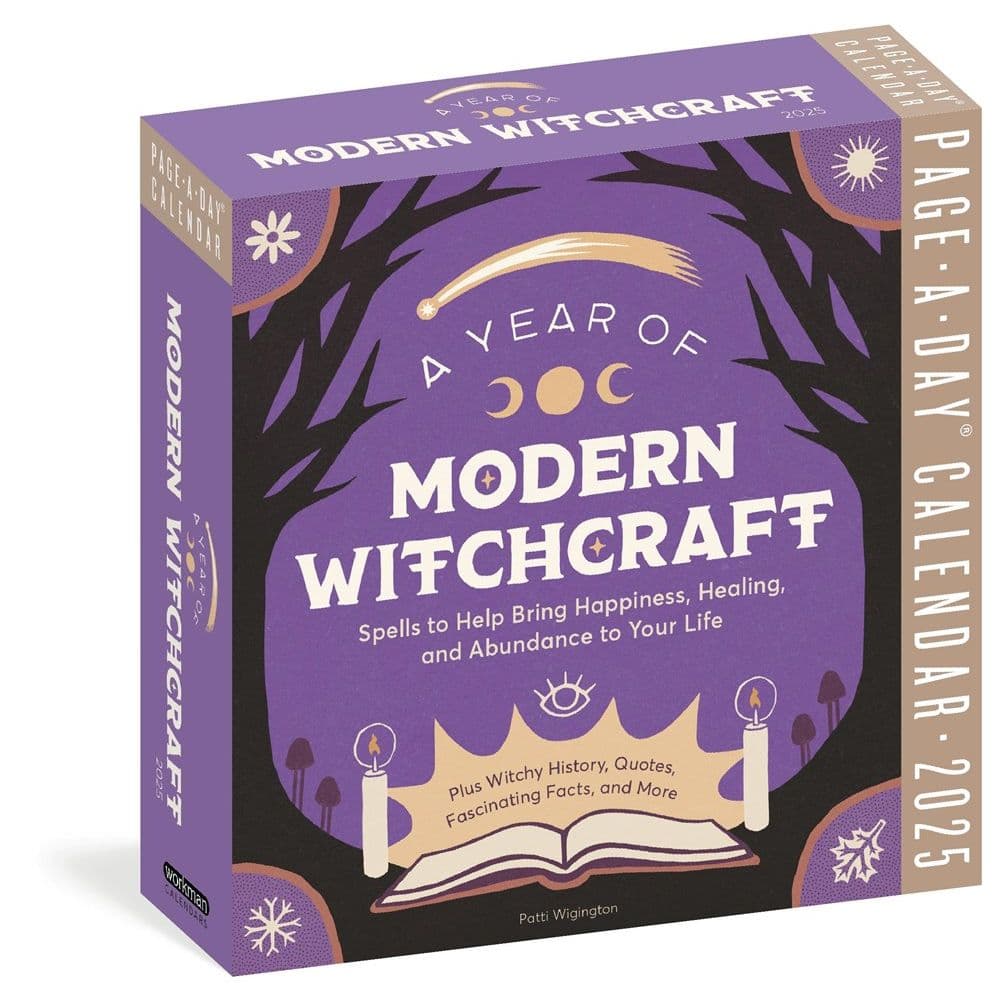 Year of Modern Witchcraft 2025 Desk Calendar Main Image