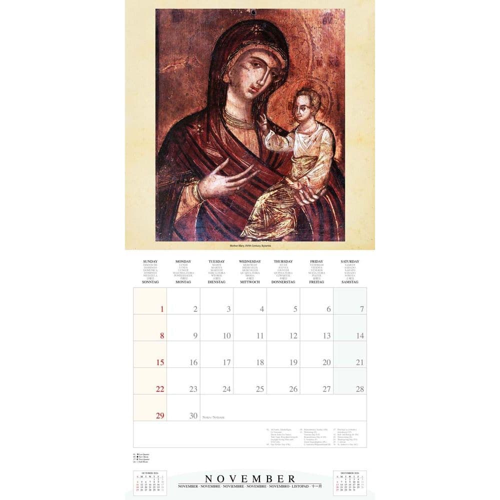Icons 2026 Wall Calendar Fourth Alternate Image