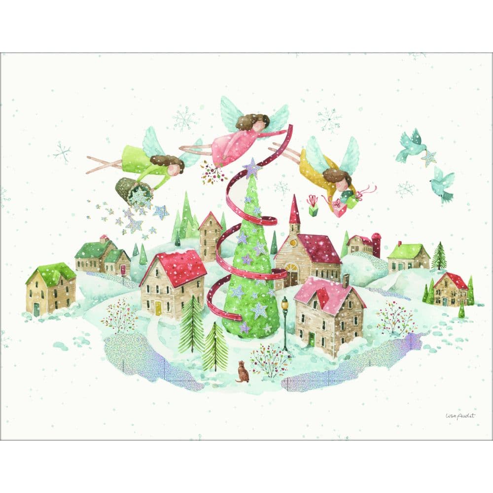 image Snow Angels Season in Bloom Christmas Cards Main Product Image