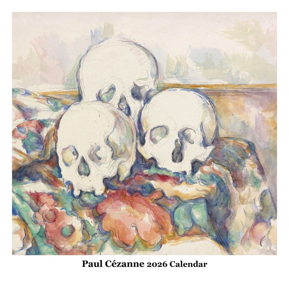 Cezanne Square 2026 Wall Calendar Main Product Image