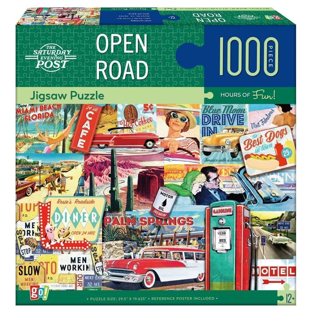 image The Open Road 1000 Piece Puzzle Main Product Image