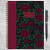 image Victorian Blooms 2025 Weekly Planner with pen