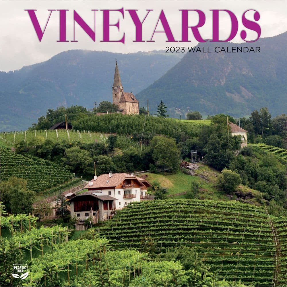 Vineyards 2023 Wall Calendar