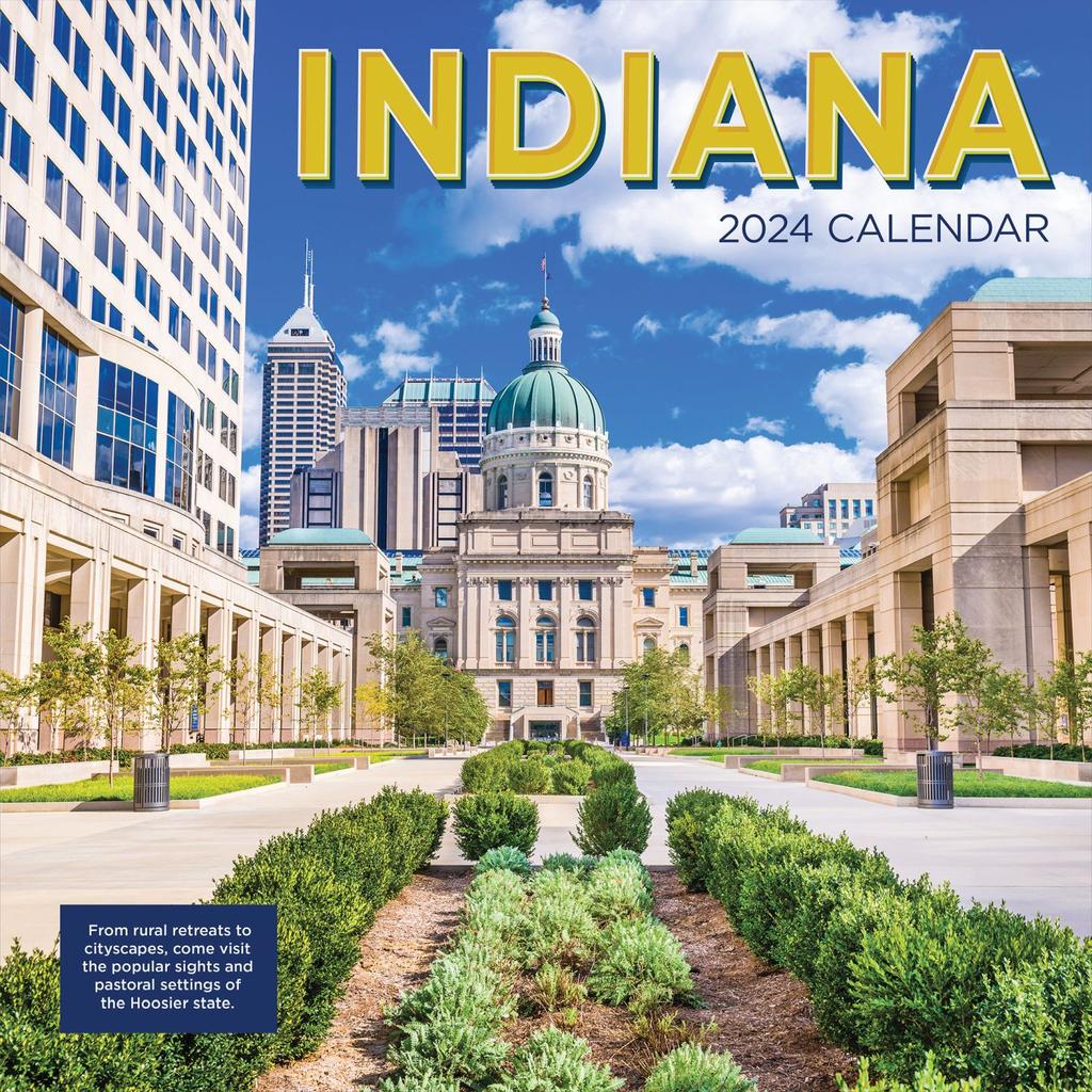 Indiana 2024 Wall Calendar Main Image