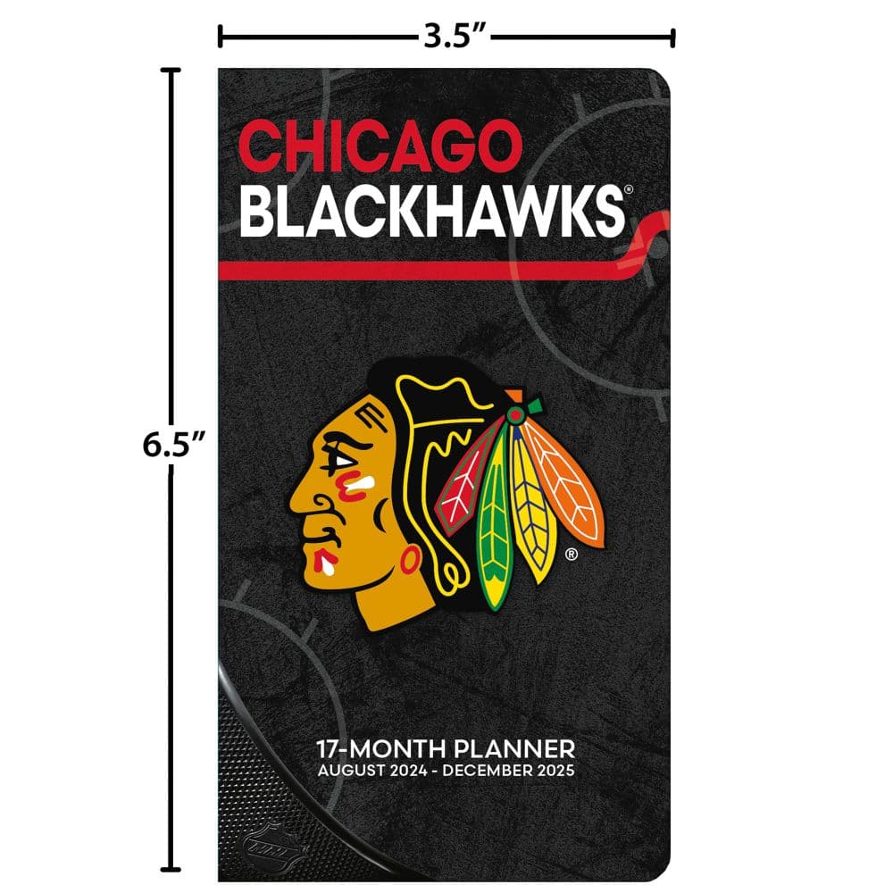 NHL Chicago Blackhawks 17 Month Pocket Planner Fifth Alternate Image