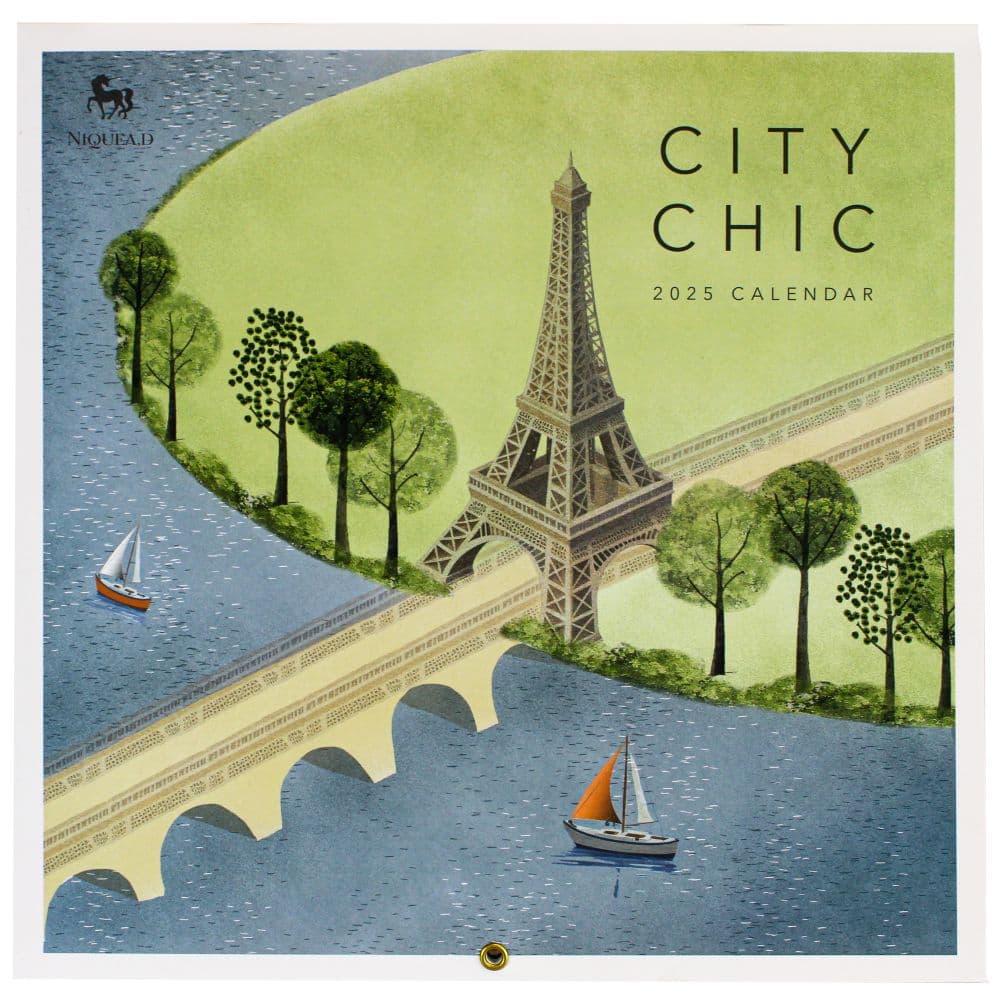 City Chic 2025 Wall Calendar Main Product Image