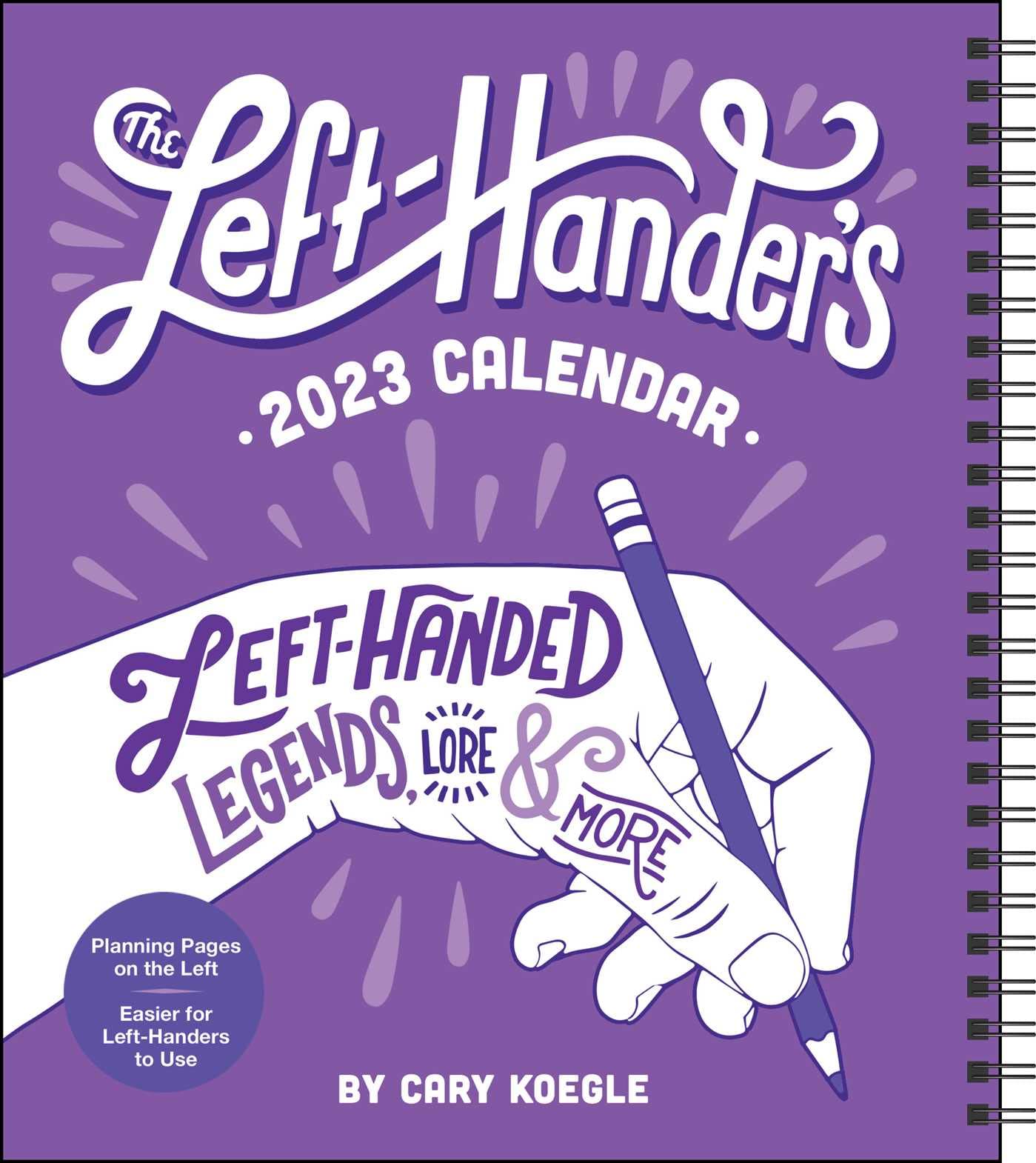 Andrews McMeel Publishing Left-Handers 12-Month 2023 Weekly Planner Calendar