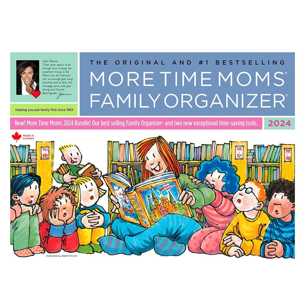 Family Organizer 2024 Wall Calendar 