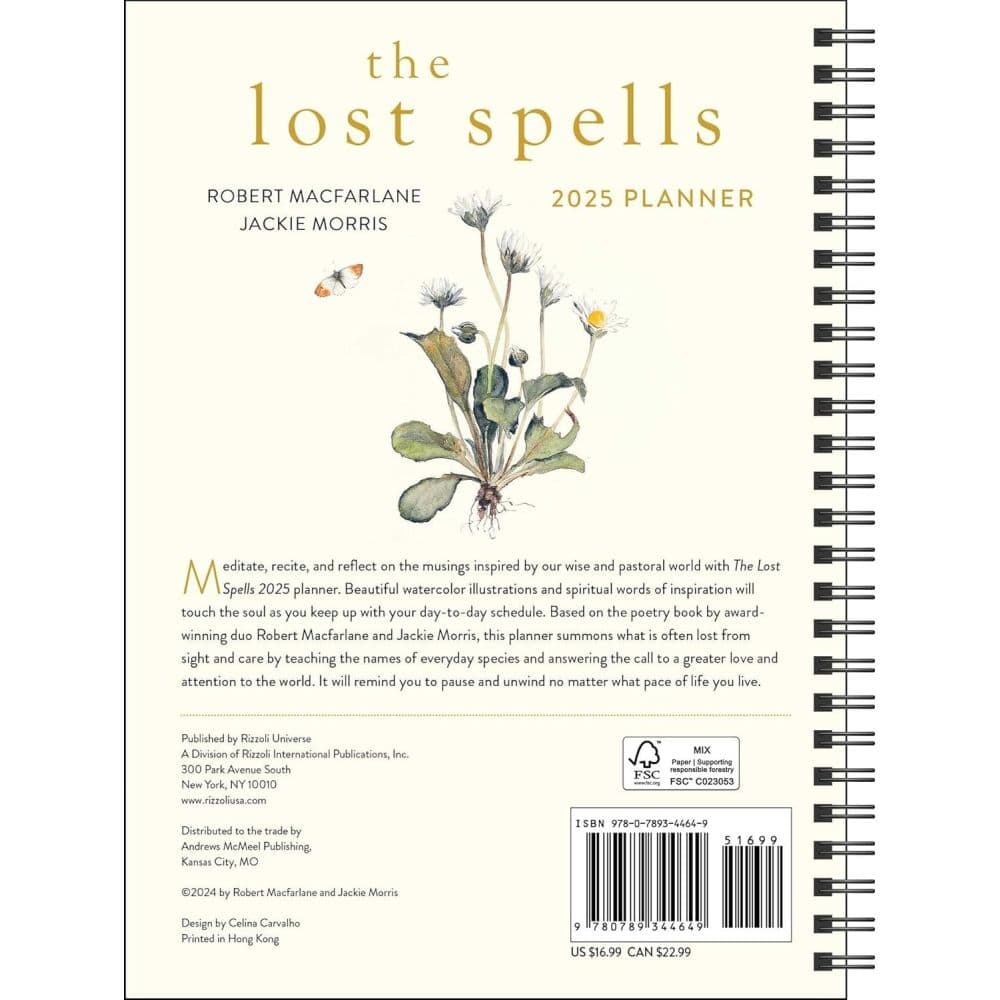 Lost Spells 2025 Planner First Alternate Image