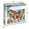 image Holiday Highland Cow 500 Piece Puzzle Fourth Alternate Image