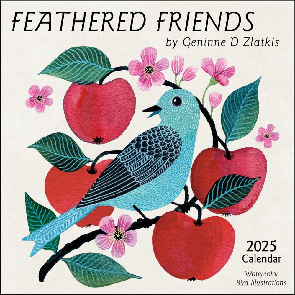 Feather Friends 2025 Wall Calendar Main Product Image width=&quot;1000&quot; height=&quot;1000&quot;