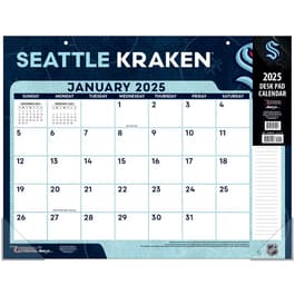Seattle Kraken 2025 Desk Pad