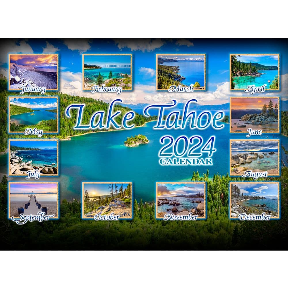 Lake Tahoe 2024 Wall Calendar First Alternate Image